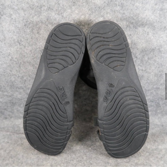 Teva Shoes Womens 9 Ventura Cork Sandals Leather Adjustable Strap Comfort Black - Picture 5 of 9